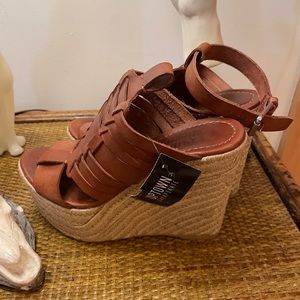 Ralph Laurence platform sandals size 37